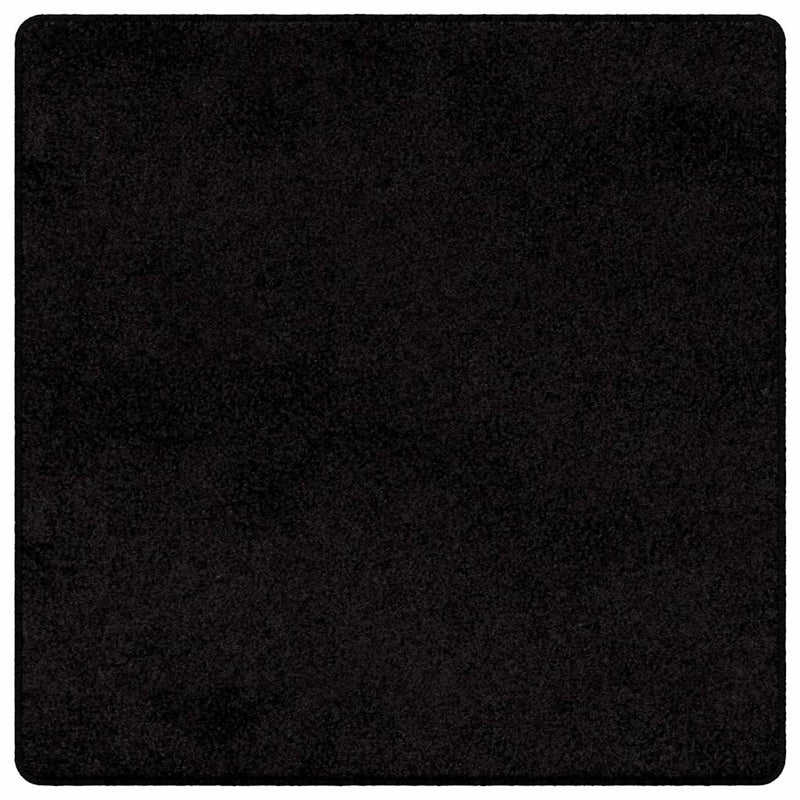 ギャラリービューアに画像をロードする, Vidaxl tapijt loper zwart 100 x 100 cm 100% polypropylene tuft