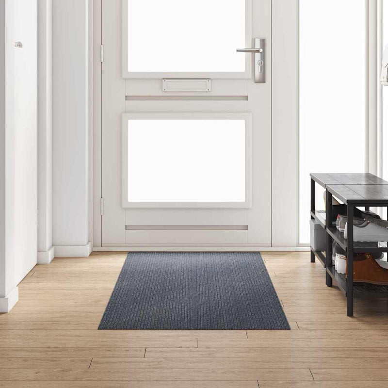 Chargez l'image dans la visionneuse de la galerie, Vidaxl tapijt loper grijs 80 x 250 cm stof