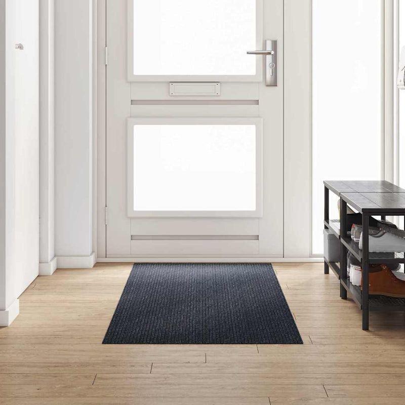 ギャラリービューアに画像をロードする, Vidaxl tapijt loper antraciet 80 x 250 cm stof