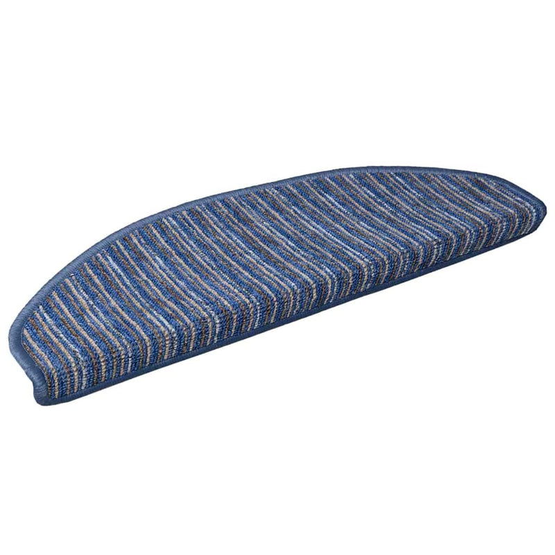 Afbeelding laden in galerijviewer, Vidaxl zelfklevende trapmatten 15 pcs blauw 65 x 21 x 4 cm