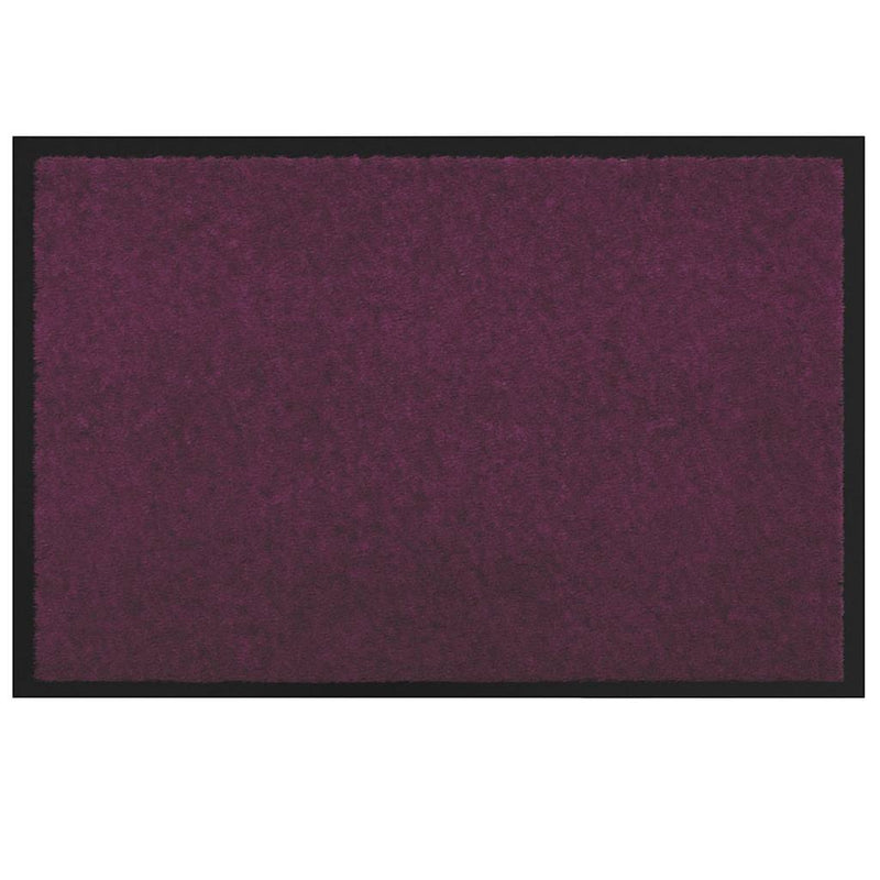 Afbeelding laden in galerijviewer, Vidaxl deurmat bordeauxrood 60 x 40 x 1.2 cm teddy stof