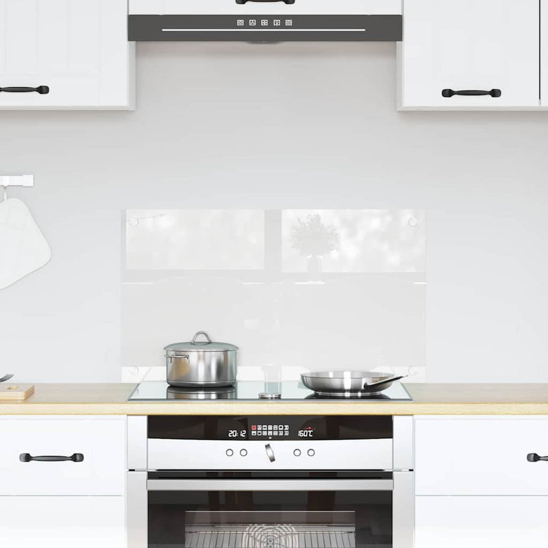 ギャラリービューアに画像をロードする, Vidaxl keuken achterwand doorzichtig 70 x 40 cm gehard glas