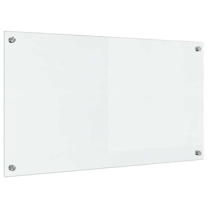 Chargez l'image dans la visionneuse de la galerie, Vidaxl keuken achterwand doorzichtig 90 x 50 cm gehard glas