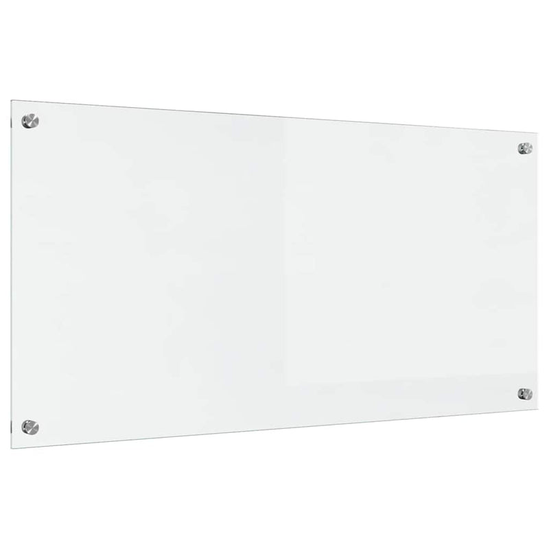 Chargez l'image dans la visionneuse de la galerie, Vidaxl keuken achterwand doorzichtig 100 x 50 cm gehard glas