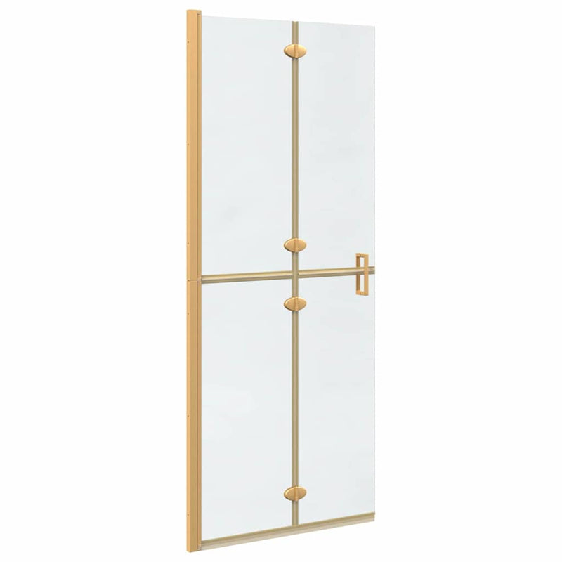Chargez l'image dans la visionneuse de la galerie, Vidaxl inloopdouchewand goud 90 x 6.5 x 190 cm