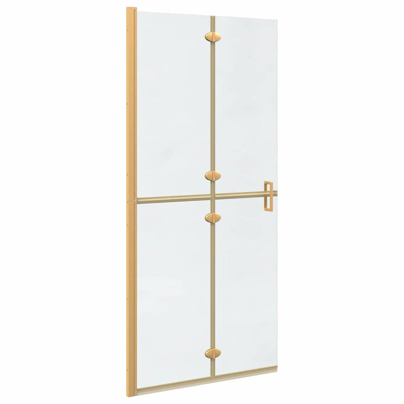 Chargez l'image dans la visionneuse de la galerie, Vidaxl inloopdouchewand goud 90 x 6.5 x 190 cm