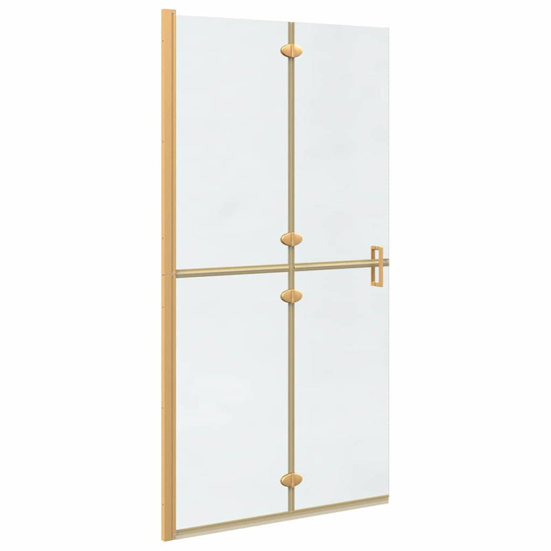 Chargez l'image dans la visionneuse de la galerie, Vidaxl inloopdouchewand goud 90 x 6.5 x 190 cm