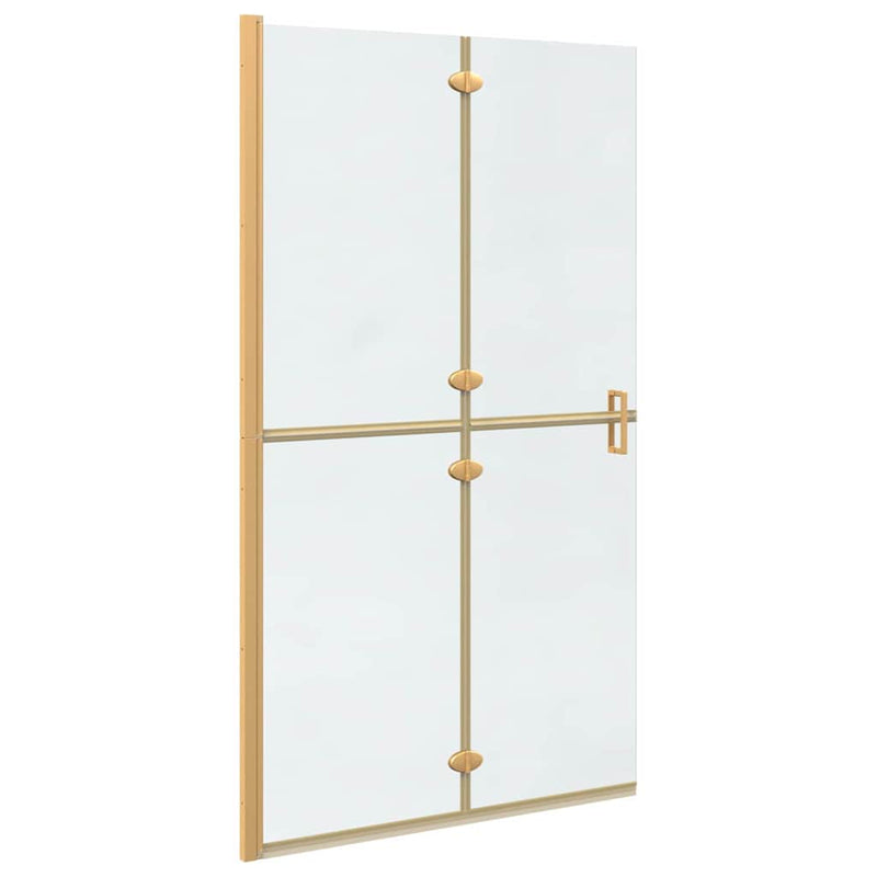 Chargez l'image dans la visionneuse de la galerie, Vidaxl inloopdouchewand goud 90 x 6.5 x 190 cm