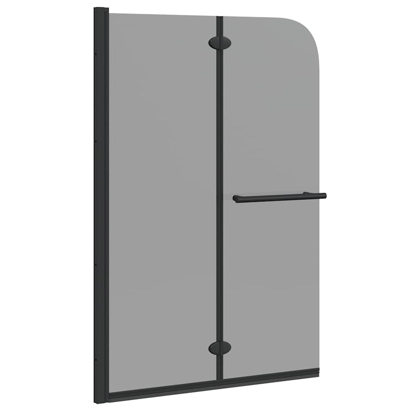ギャラリービューアに画像をロードする, Vidaxl douche omhulsel zwart 120 x 140 cm esg-glas en aluminium