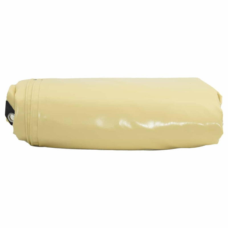 Chargez l'image dans la visionneuse de la galerie, Vidaxl zeil 650g m² beige 5 x 5 m canvas met pvc-coating