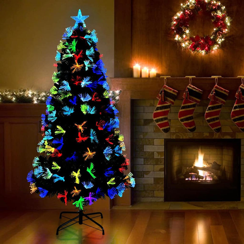 Chargez l'image dans la visionneuse de la galerie, Vidaxl kunstkerstboom met 160 led met standaard groen 150 cm pvc