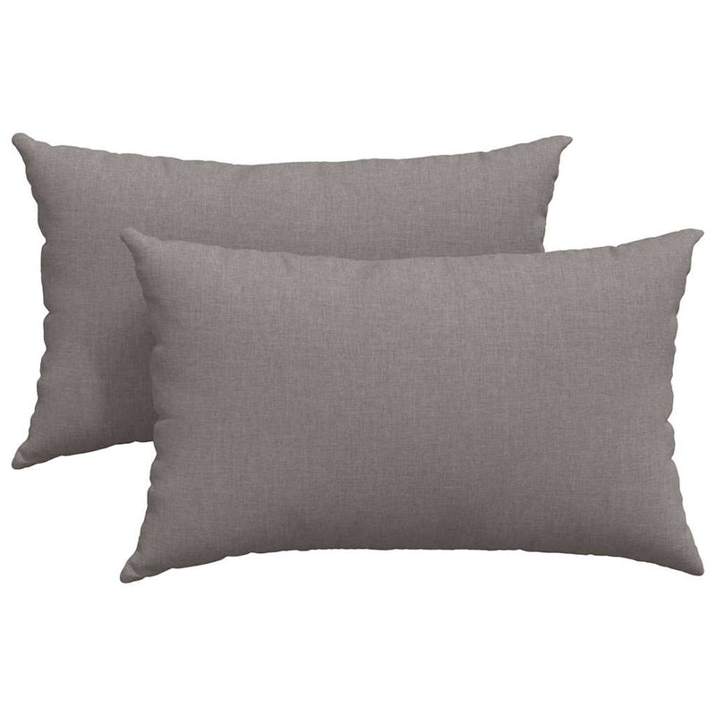 ギャラリービューアに画像をロードする, Vidaxl sofa kussens 2 pcs taupe 50 x 30 cm stof