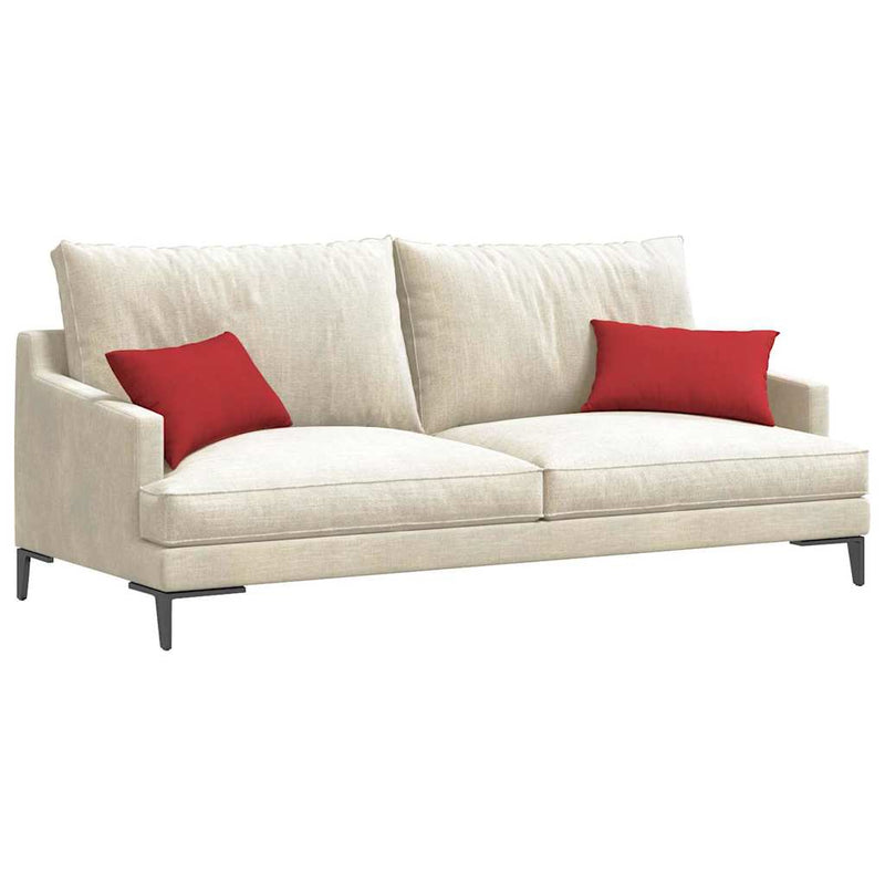Afbeelding laden in galerijviewer, Vidaxl sofa kussens 2 pcs rood 50 x 30 cm stof