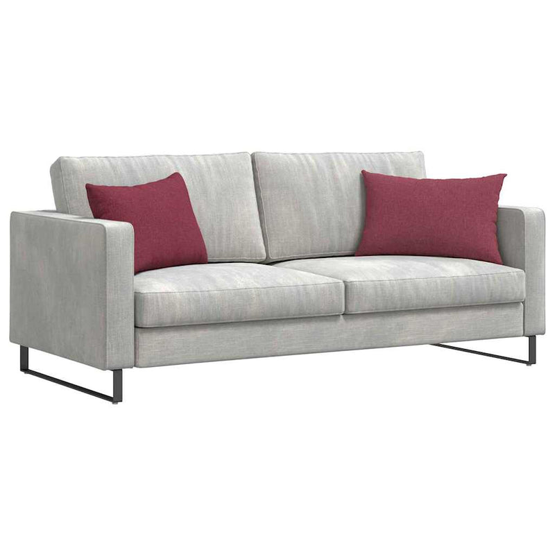 Chargez l'image dans la visionneuse de la galerie, Vidaxl sofa kussens 2 pcs wijnrood 60 x 40 cm stof