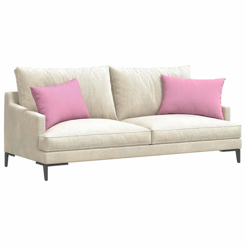 Chargez l'image dans la visionneuse de la galerie, Vidaxl sofa kussens 2 pcs roze 60 x 40 cm stof