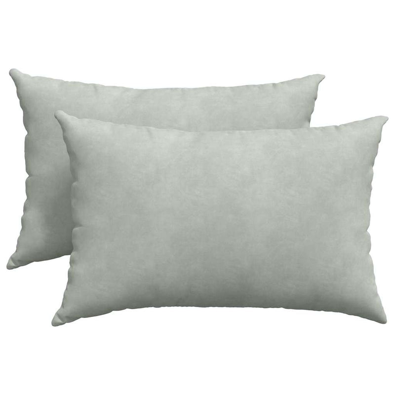ギャラリービューアに画像をロードする, Vidaxl sofa kussens 2 stuks lichtgrijs 60 x 40 cm cordstof