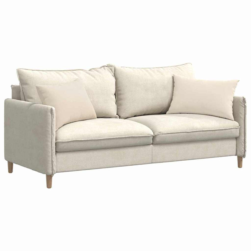 Chargez l'image dans la visionneuse de la galerie, Vidaxl sofa kussens 2 stuks beige 60 x 40 cm stof