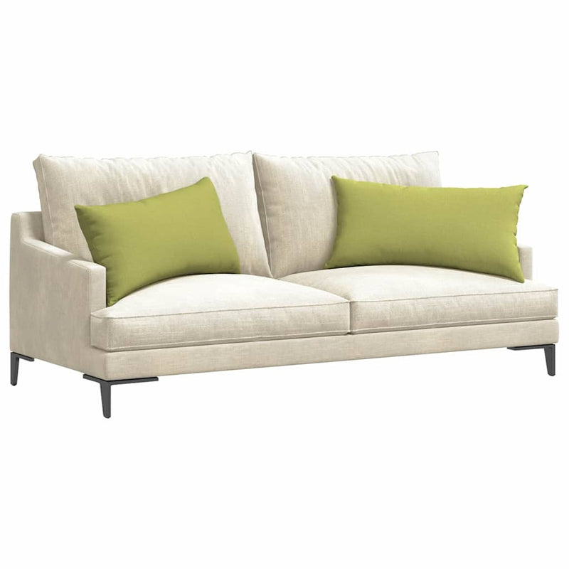 Chargez l'image dans la visionneuse de la galerie, Vidaxl sofa kussens 2 pcs lichtgroen 80 x 40 cm stof
