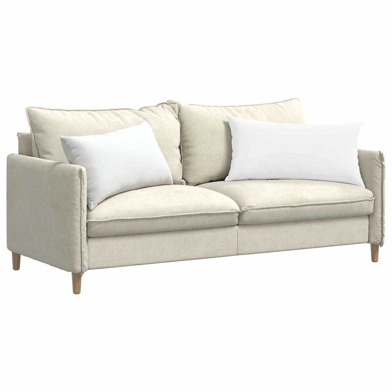 ギャラリービューアに画像をロードする, Vidaxl sofa kussens 2 pcs wit 80 x 40 cm stof