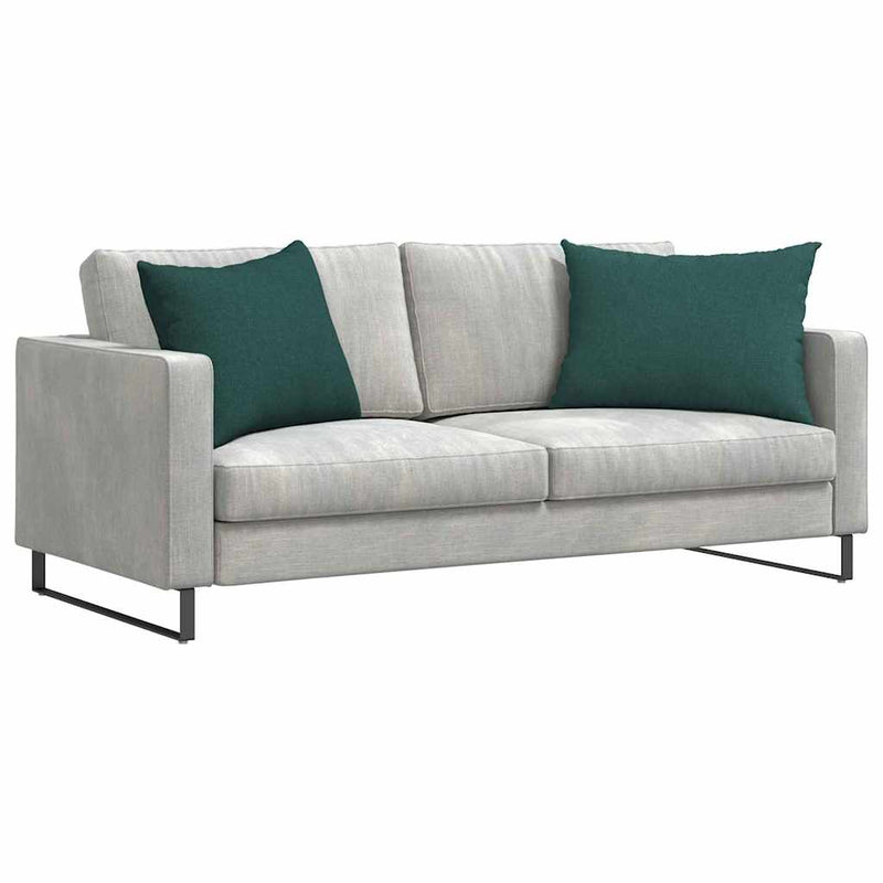 Afbeelding laden in galerijviewer, Vidaxl sofa kussens 2 pcs donkergroen 70 x 50 cm stof