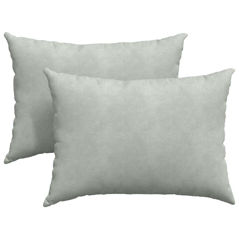 Afbeelding laden in galerijviewer, Vidaxl sofa kussens 2 stuks lichtgrijs 70 x 50 cm cordstof