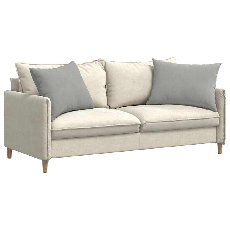 Afbeelding laden in galerijviewer, Vidaxl sofa kussens 2 stuks lichtgrijs 70 x 50 cm stof