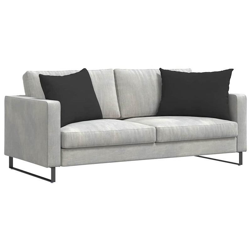 Afbeelding laden in galerijviewer, Vidaxl sofa kussens 2 stuks zwart 70 x 50 cm stof
