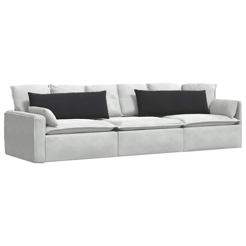 ギャラリービューアに画像をロードする, Vidaxl sofa kussens 2 stuks zwart 120 x 40 cm cordstof