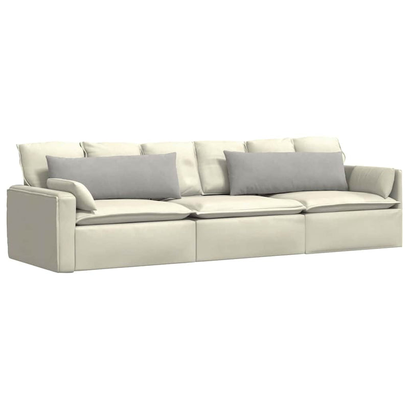 Afbeelding laden in galerijviewer, Vidaxl sofa kussens 2 stuks lichtgrijs 120 x 40 cm stof