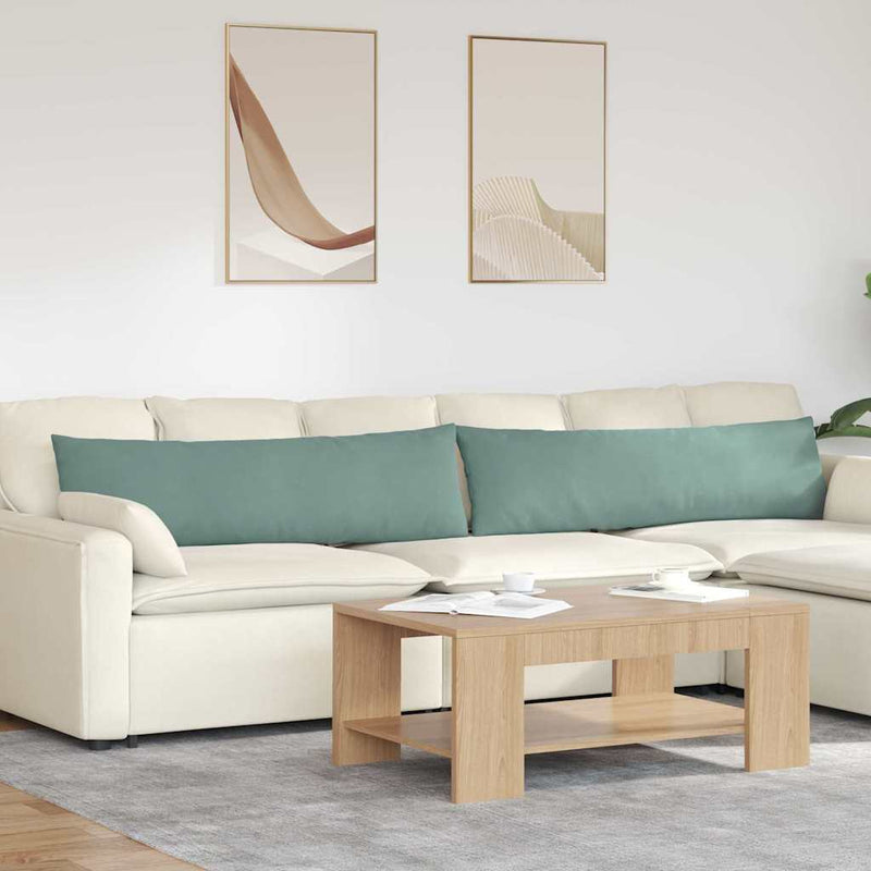 Chargez l'image dans la visionneuse de la galerie, Vidaxl sofa kussens 2 stuks zeegroen 145 x 40 cm cordstof