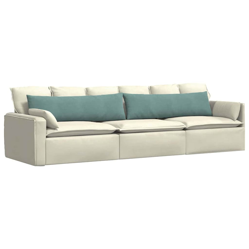 Chargez l'image dans la visionneuse de la galerie, Vidaxl sofa kussens 2 stuks zeegroen 145 x 40 cm cordstof