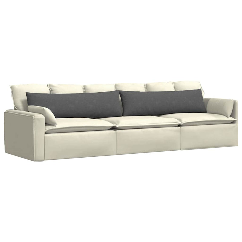 ギャラリービューアに画像をロードする, Vidaxl sofa kussens 2 stuks donkergrijs 145 x 40 cm cordstof