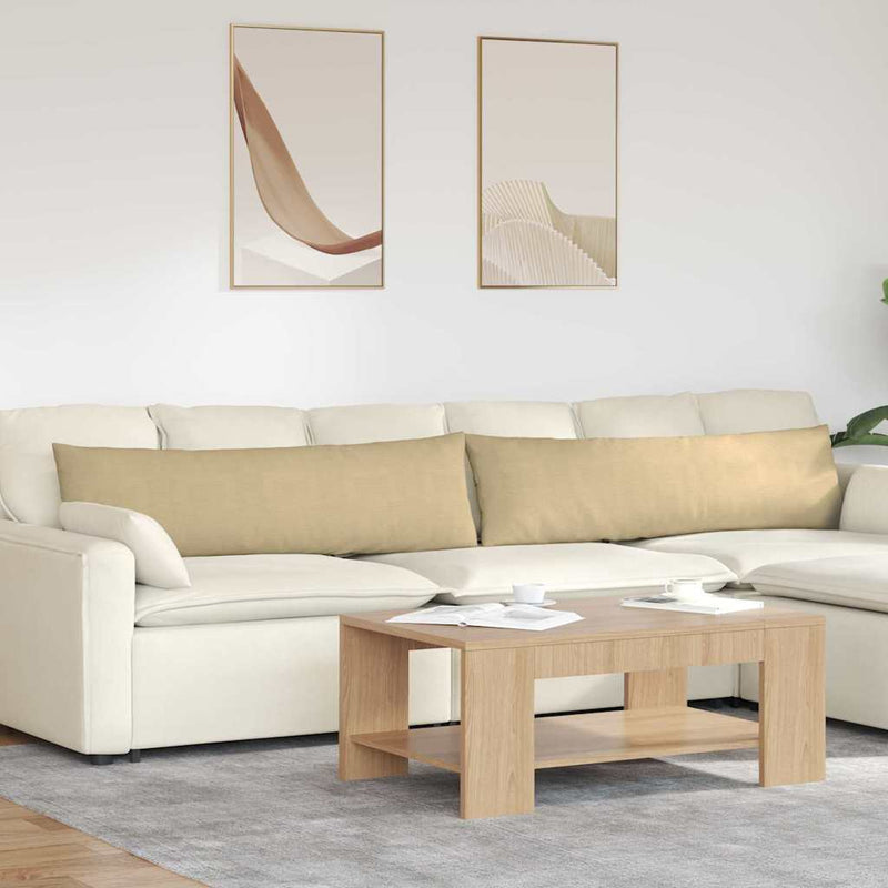 ギャラリービューアに画像をロードする, Vidaxl sofa kussens 2 stuks grijs groen 145 x 40 cm cordstof