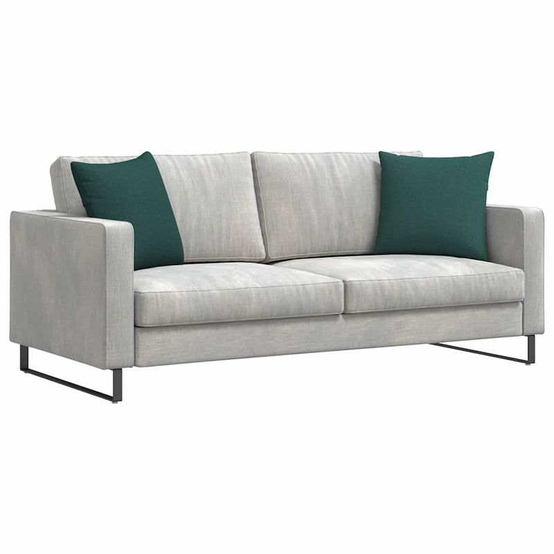 Chargez l'image dans la visionneuse de la galerie, Vidaxl sofa kussens 2 pcs donkergroen 45 x 45 cm stof