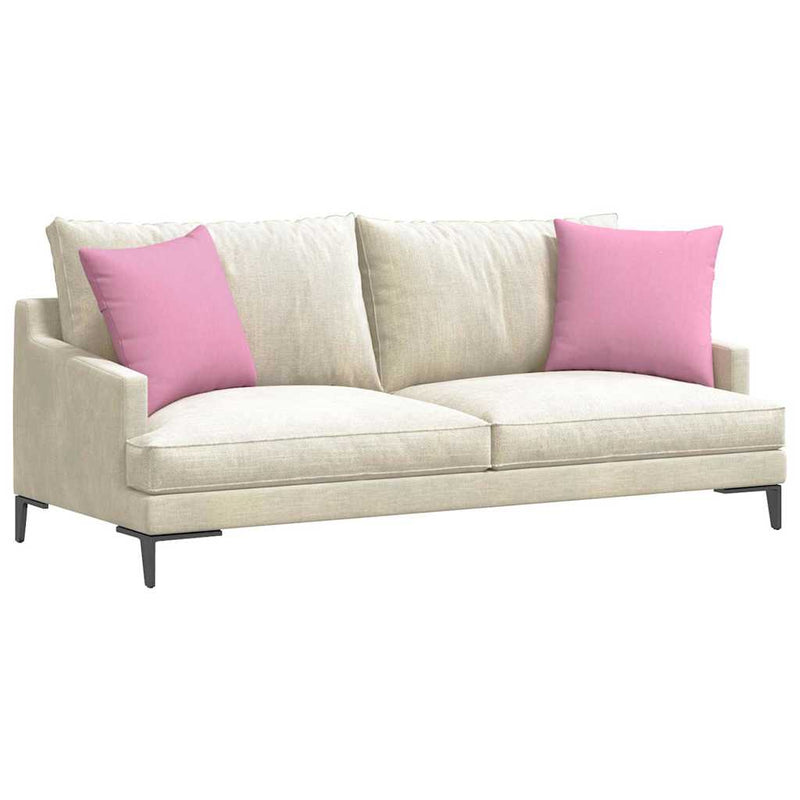 Chargez l'image dans la visionneuse de la galerie, Vidaxl sofa kussens 2 pcs roze 45 x 45 cm stof