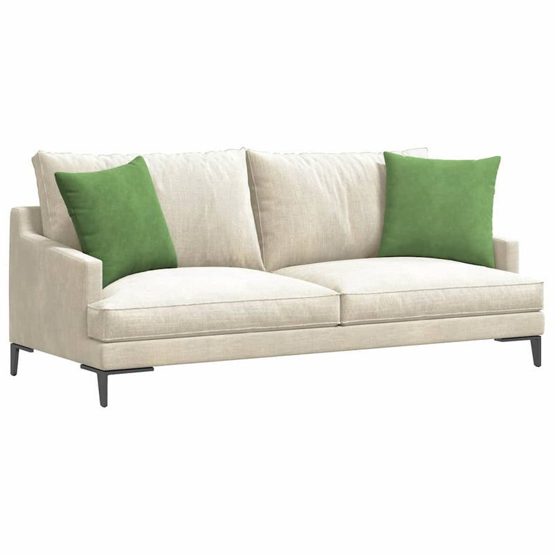 ギャラリービューアに画像をロードする, Vidaxl sofa kussens 2 stuks lichtgroen 45 x 45 cm cordstof