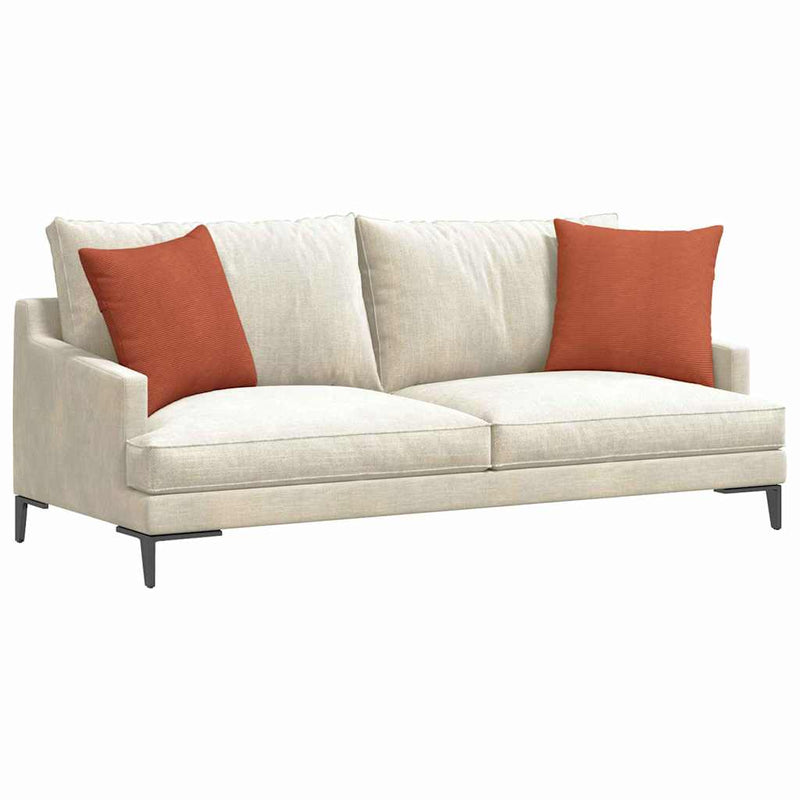 Chargez l'image dans la visionneuse de la galerie, Vidaxl sofa kussens 2 stuks rood-oranje 45 x 45 cm cordstof