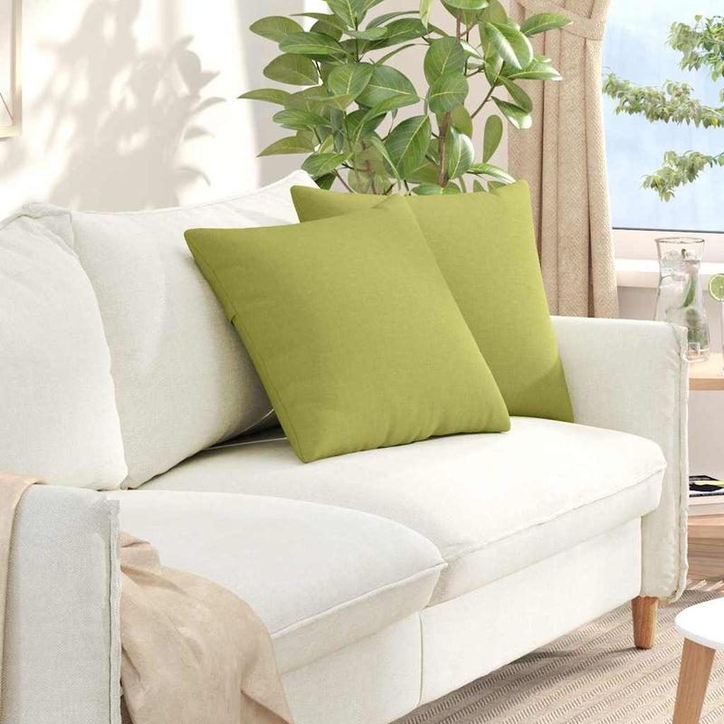 ギャラリービューアに画像をロードする, Vidaxl sofa kussens 2 pcs lichtgroen 50 x 50 cm stof