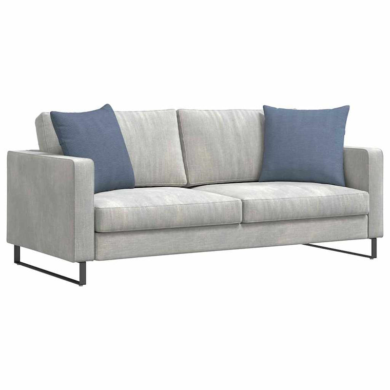 Chargez l'image dans la visionneuse de la galerie, Vidaxl sofa kussens 2 stuks blauw 50 x 50 cm cordstof