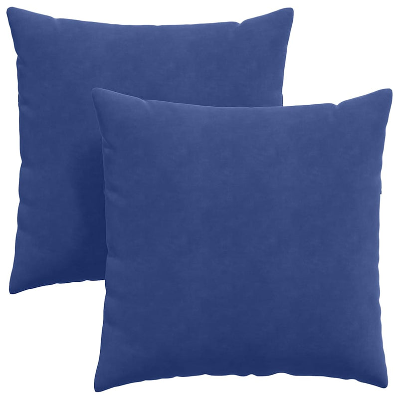 ギャラリービューアに画像をロードする, Vidaxl sofa kussens 2 stuks politieblauw 60 x 60 cm cordstof