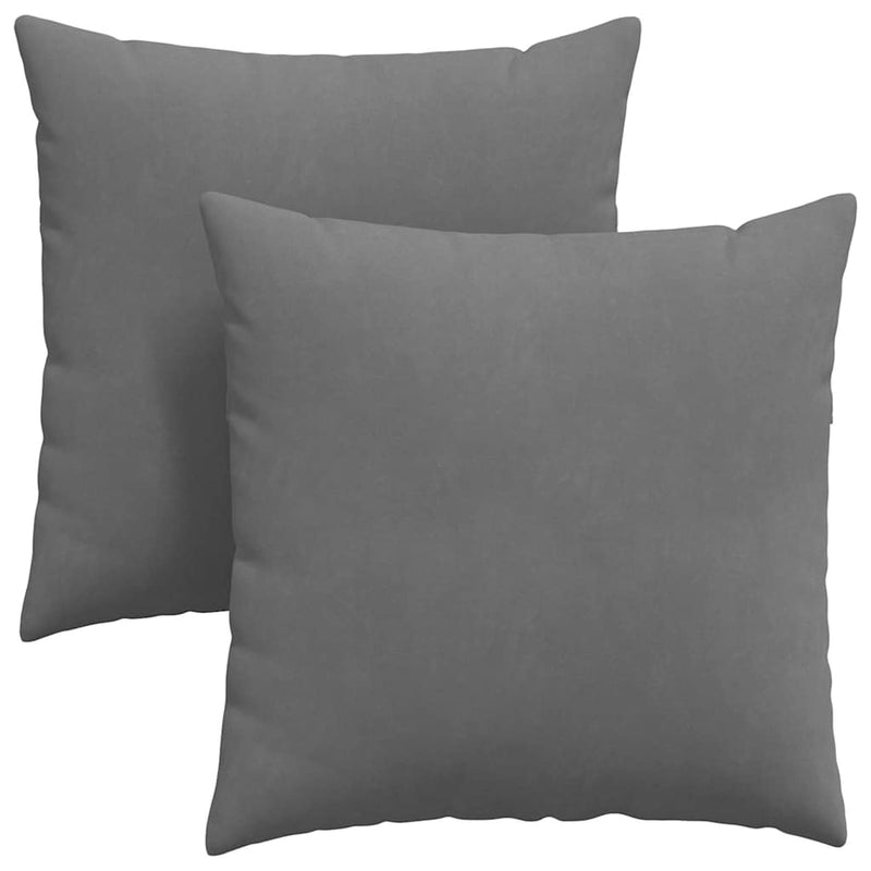 ギャラリービューアに画像をロードする, Vidaxl sofa kussens 2 stuks donkergrijs 60 x 60 cm stof
