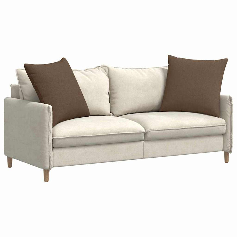 ギャラリービューアに画像をロードする, Vidaxl sofa kussens 2 pcs bruin 80 x 80 cm stof