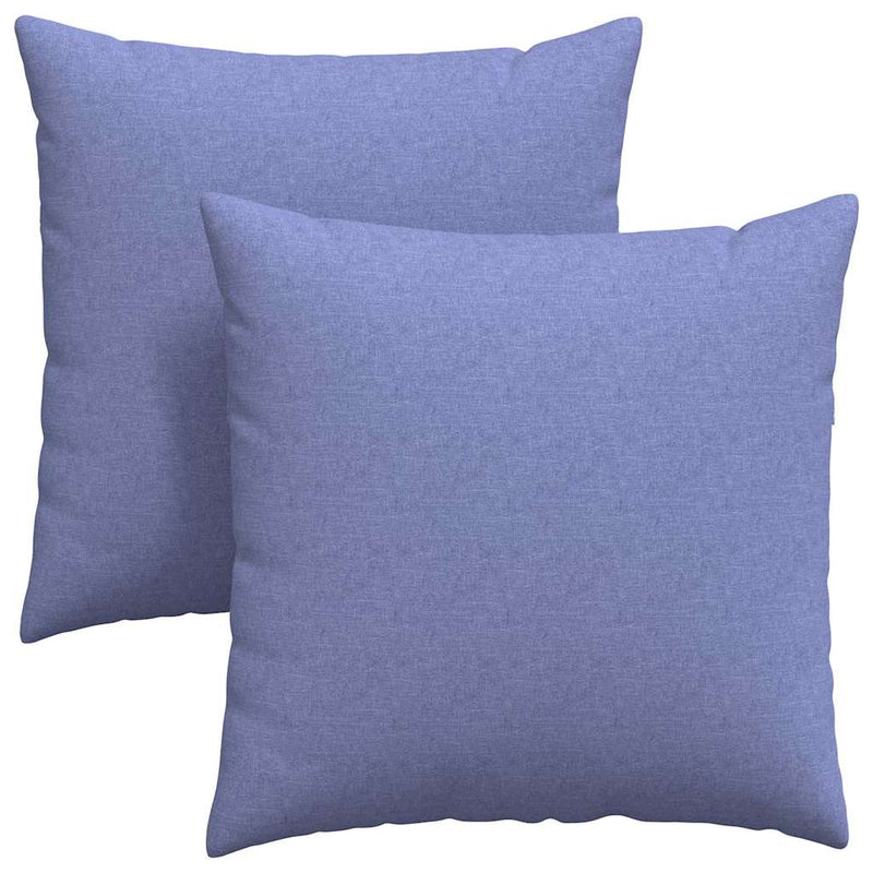 ギャラリービューアに画像をロードする, Vidaxl sofa kussens 2 pcs jeans blauw 80 x 80 cm stof