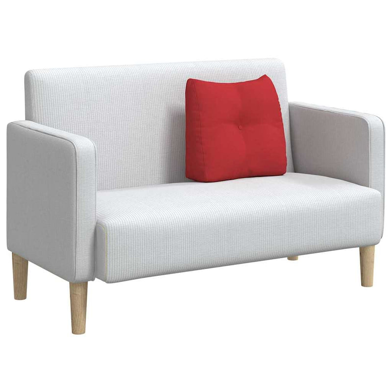 Afbeelding laden in galerijviewer, Vidaxl rugkussen rood 45 x 24 x 50 cm stof