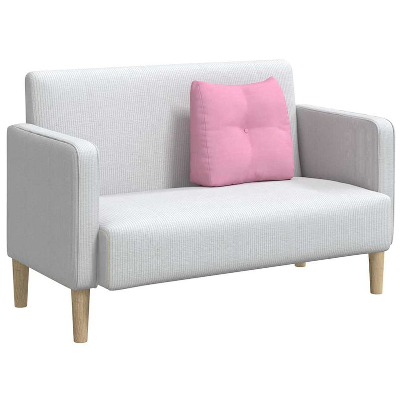 Afbeelding laden in galerijviewer, Vidaxl rugkussen roze 45 x 24 x 50 cm stof