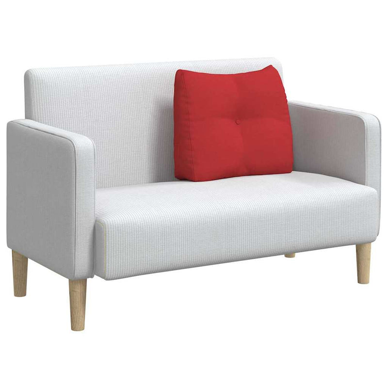Afbeelding laden in galerijviewer, Vidaxl rugkussen rood 60 x 24 x 50 cm stof