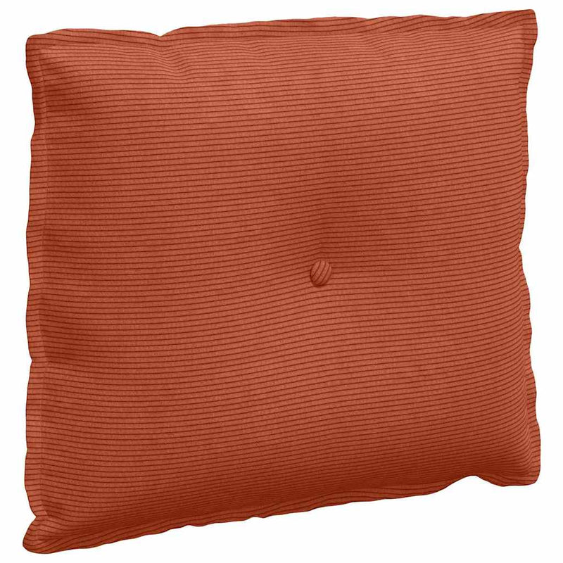 Afbeelding laden in galerijviewer, Vidaxl rugkussen rood-oranje 60 x 50 cm cordstof