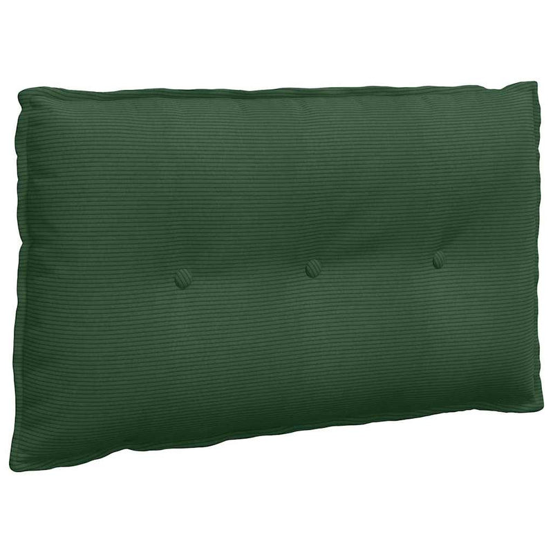 Afbeelding laden in galerijviewer, Vidaxl rugkussen jungle groen 80 x 50 cm cordstof