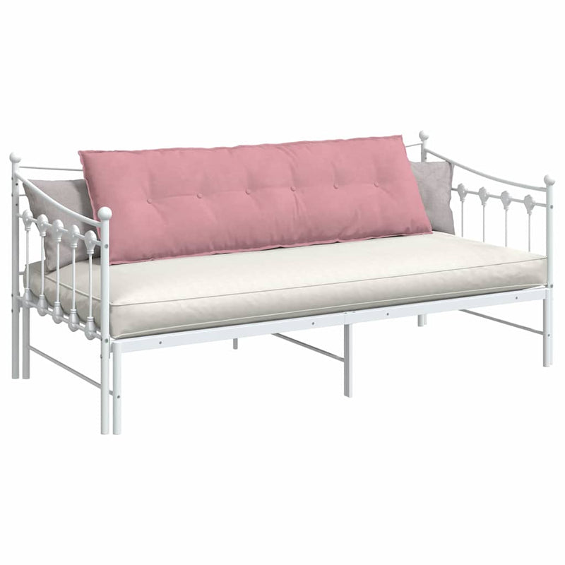 Afbeelding laden in galerijviewer, Vidaxl rugkussen roze 160 x 50 cm cordstof