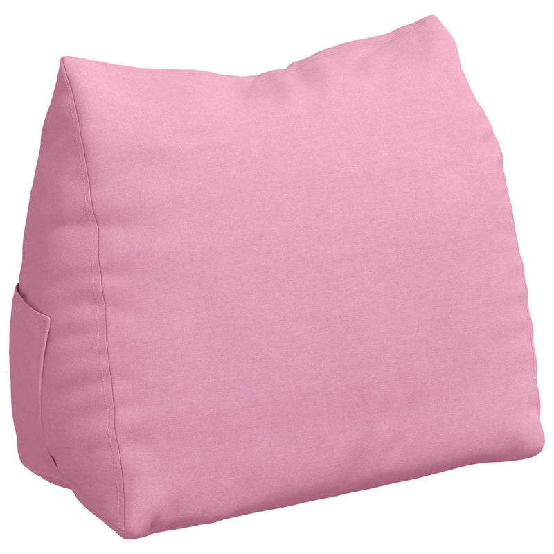 Afbeelding laden in galerijviewer, Vidaxl rugkussen roze 60 x 20 x 50 cm stof